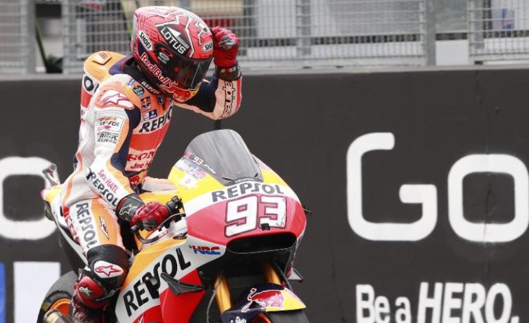 Marc Márquez vence de forma absoluta na Alemanha