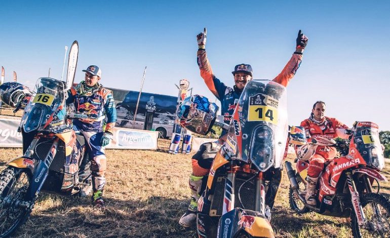 Sam Sunderland conquista o Rally Dakar 2017
