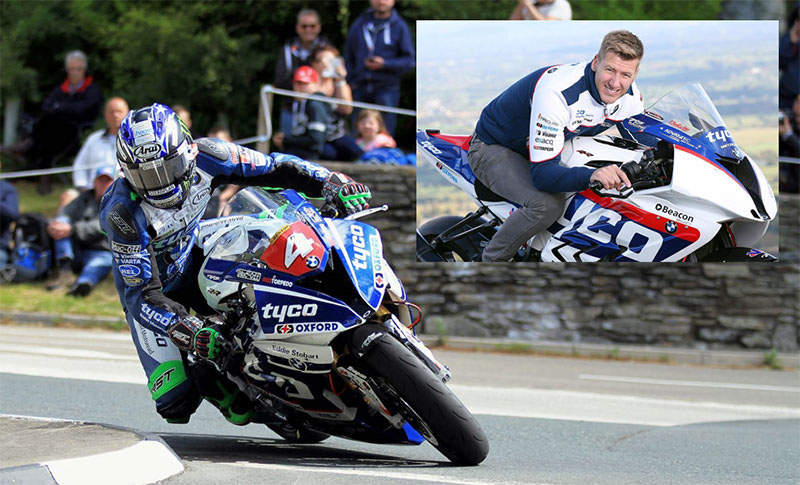 Michael Dunlop venceu hoje a corrida de Superbikes na Ilha de Man