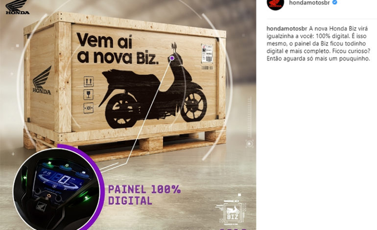 Honda Biz fica “moderninha” e será lançada no próximo Salão Duas Rodas