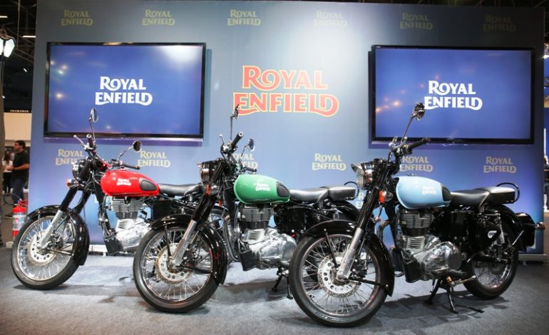 Royal Enfield marca presença no Salão Duas Rodas