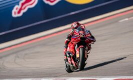 Márquez cai e Bagnaia vence o Grande Prêmio dos Estados Unidos