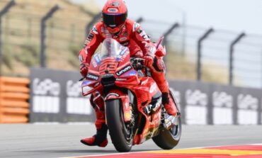 Marc Márquez imparável em Aragão