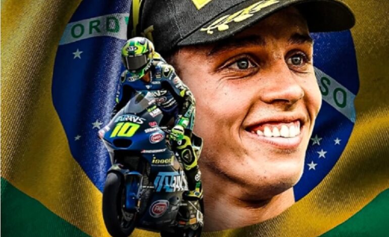 Brasileiro Diogo Moreira fecha contrato com a equipe LCR Honda e passa para a classe MotoGP em 2026
