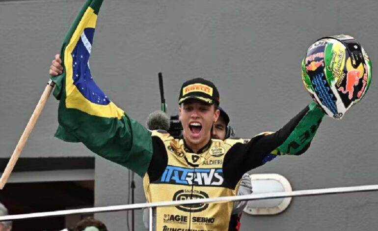 Diogo Moreira Campeão Mundial na classe Moto2