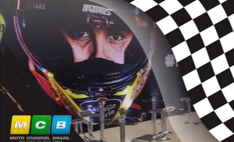 Moto Channel Brazil na apresentação de Diogo Moreira