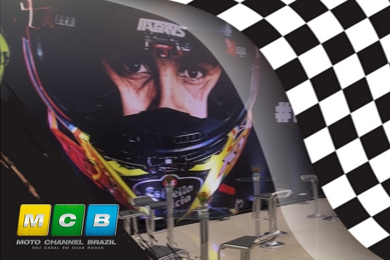 Moto Channel Brazil na apresentação de Diogo Moreira