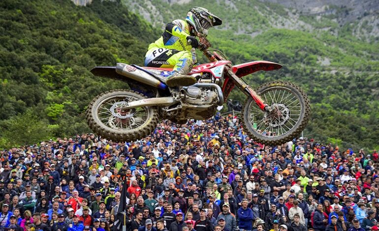 Jeffrey Herlings sai vitorioso no somatório de pontos em Trentino