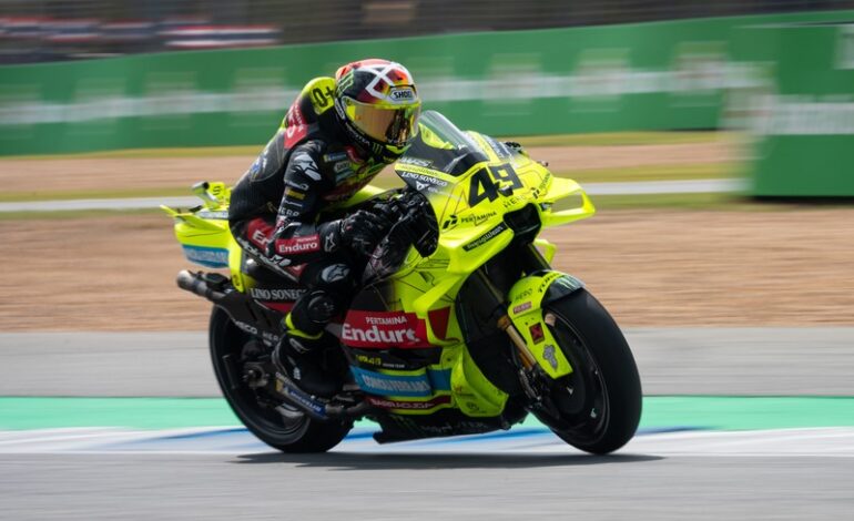 Fabio Di Giannantonio vence o Grande Prêmio da Catalunha após duas relargadas