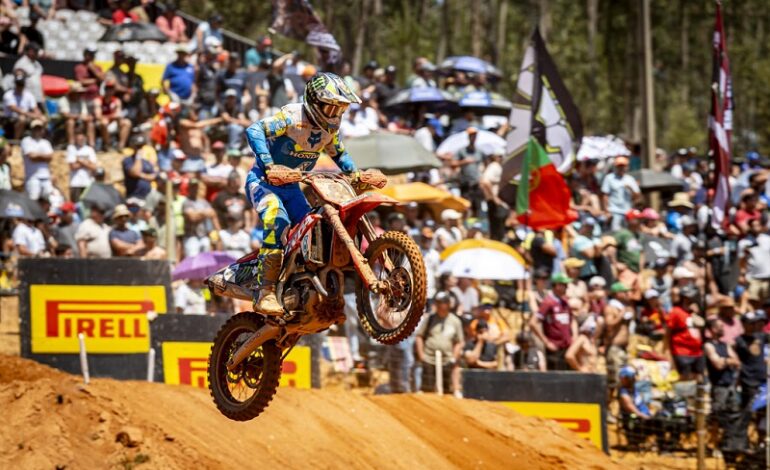Jeffrey Herlings fatura a segunda bateria e vence o Grande Prêmio de Portugal