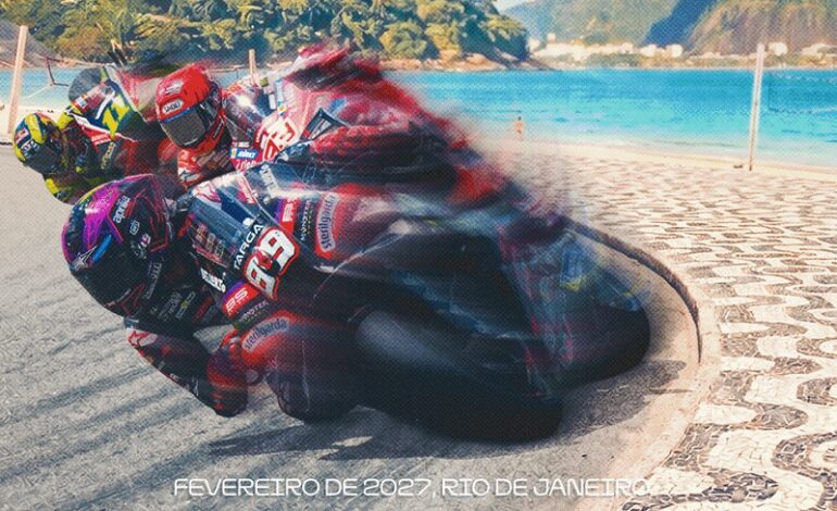 Evento para o lançamento da temporada 2027 do MotoGP acontecerá no Rio de Janeiro