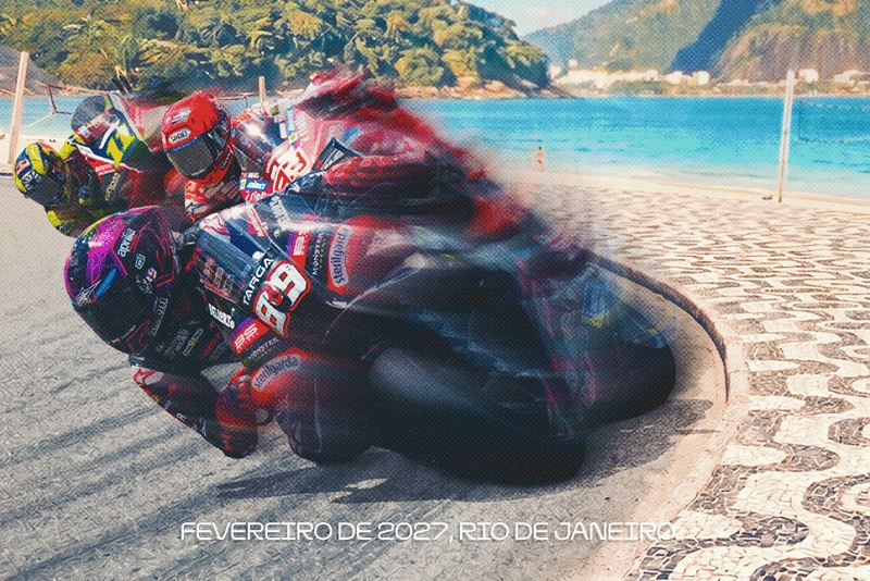 Evento para o lançamento da temporada 2027 do MotoGP acontecerá no Rio de Janeiro