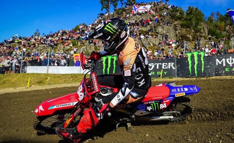 Jeffrey Herlings vence na Suécia pela classe MXGP