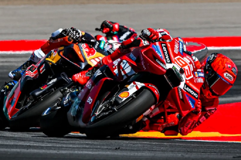 Marc Márquez vence em Aragão e retorna à batalha pelo título na classe MotoGP